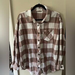 Classic Plaid Flannel Button Up